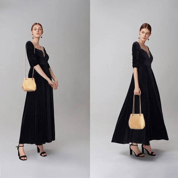 Fashion Women Bridesmaid Lady Girl Bride Evening Clutch Bag for Prom Cocktail Pa - Picture 5 of 8